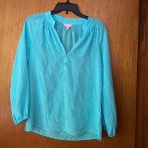 Long sleeve lilly Pulitzer blouse